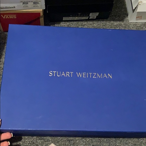 Stuart weitzman over knee suede black boots - Picture 2 of 7